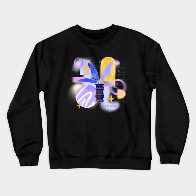 Aura Crewneck Sweatshirt by floracasti